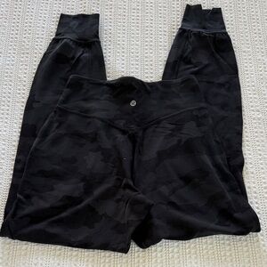 Black lululemon Camouflage Leggings